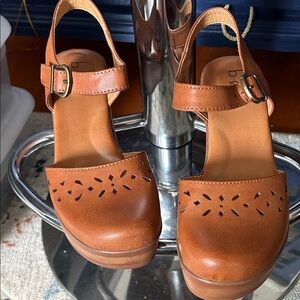 Brown Leather Women's Sandals